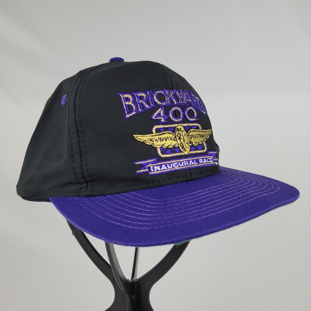 Logo 7‎ Brickyard 400 Inaugural Race Indianapolis Motor Speedway Snapback Hat - Picture 3 of 10